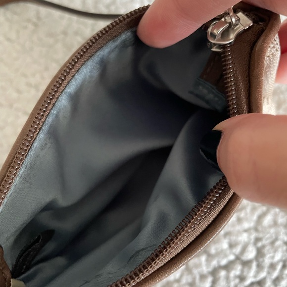 Authentic Coach Logo Wristlet - Brown/Tan Colour - Picture 5 of 8